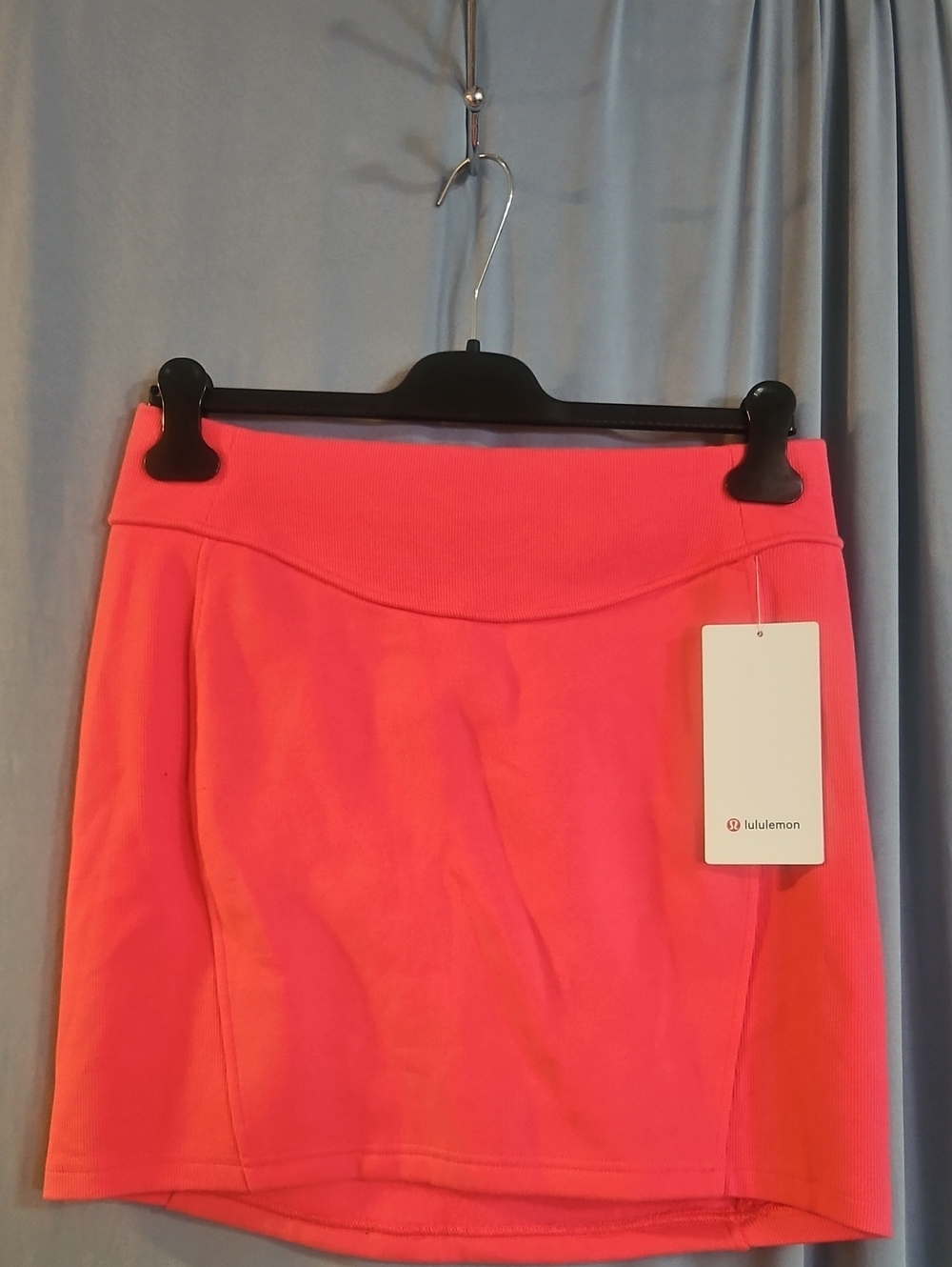 Lululemon Scuba HR Mini Skirt, GLAZE PINK: NEW WITH TAGS: Size L